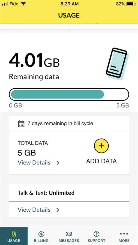 fido data usage checker.